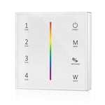 4 Zone RGBW White Touch Panel