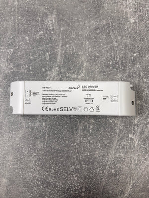 LED driver on a textured gray surface