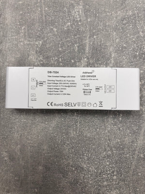 LED driver on a textured gray surface