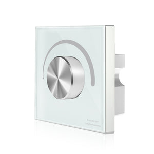 Rotary Dial Dimming Touch Panel White