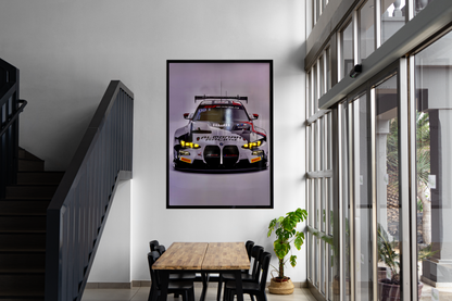 Custom LED Car Wall Art - Personalised Light-Up Car Frame