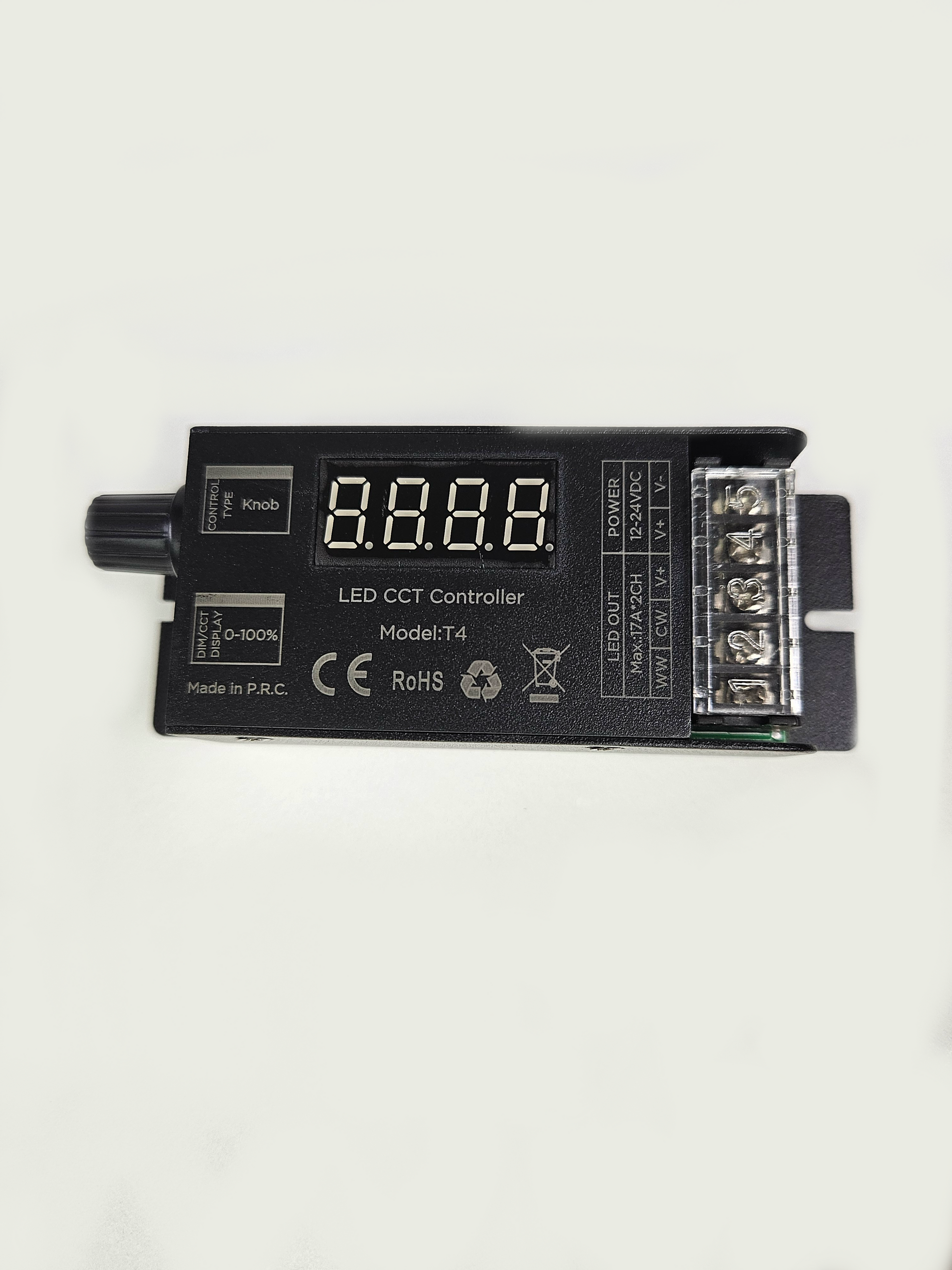 A digital LED CCT (Color Temperature) controller 