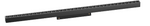 A black LED linear spotlight designed for a magnetic track system, measuring 690x43mm.