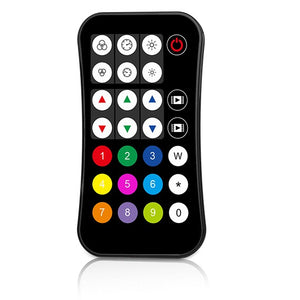 RF 2.4G LED RGB,RGBW, SPI Ultrathin Remote - Single Zone