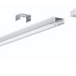 Metal profile on a white background
