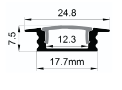 Technical drawing or diagram with dimensions labeled