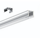 LED linear light profile on a white background