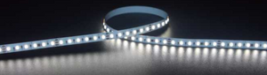 LED strip light on a dark background