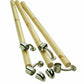 LED Handrail Lighting Kit - Chrome Brackets & Endcaps 3.6m